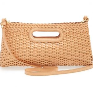 brahmin woven handbag