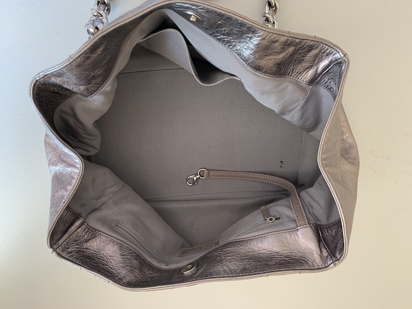 chanel metallic bag 2021