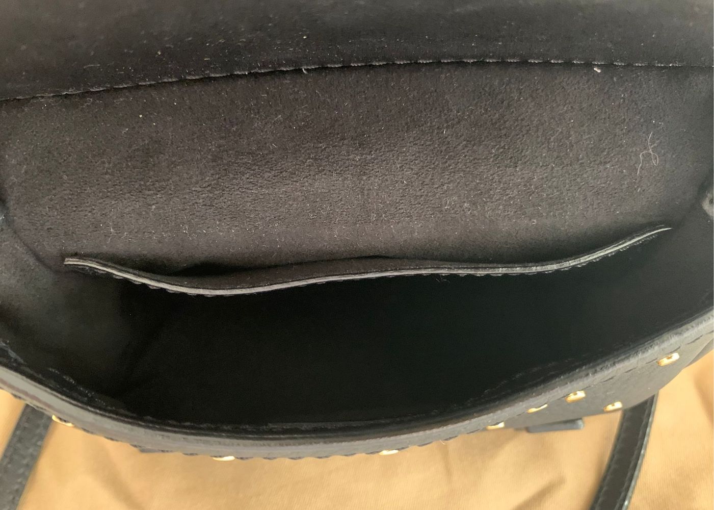 Burberry Bridle Leather Shoulder Bag In Black
