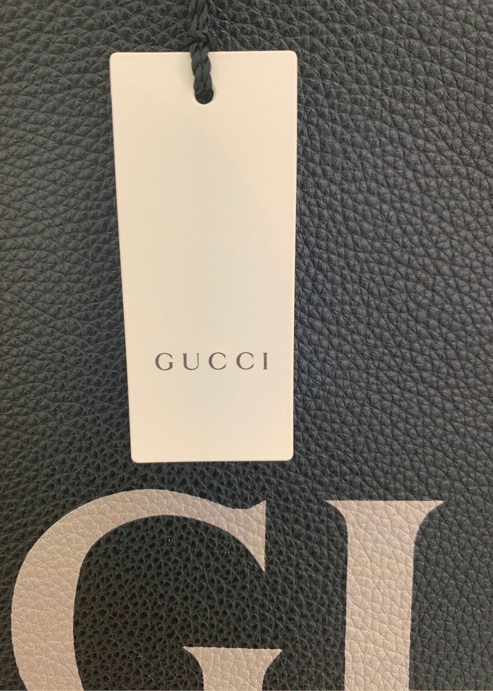 NEW Gucci Leather Logo Tote - J'adore Fashion Boutique
