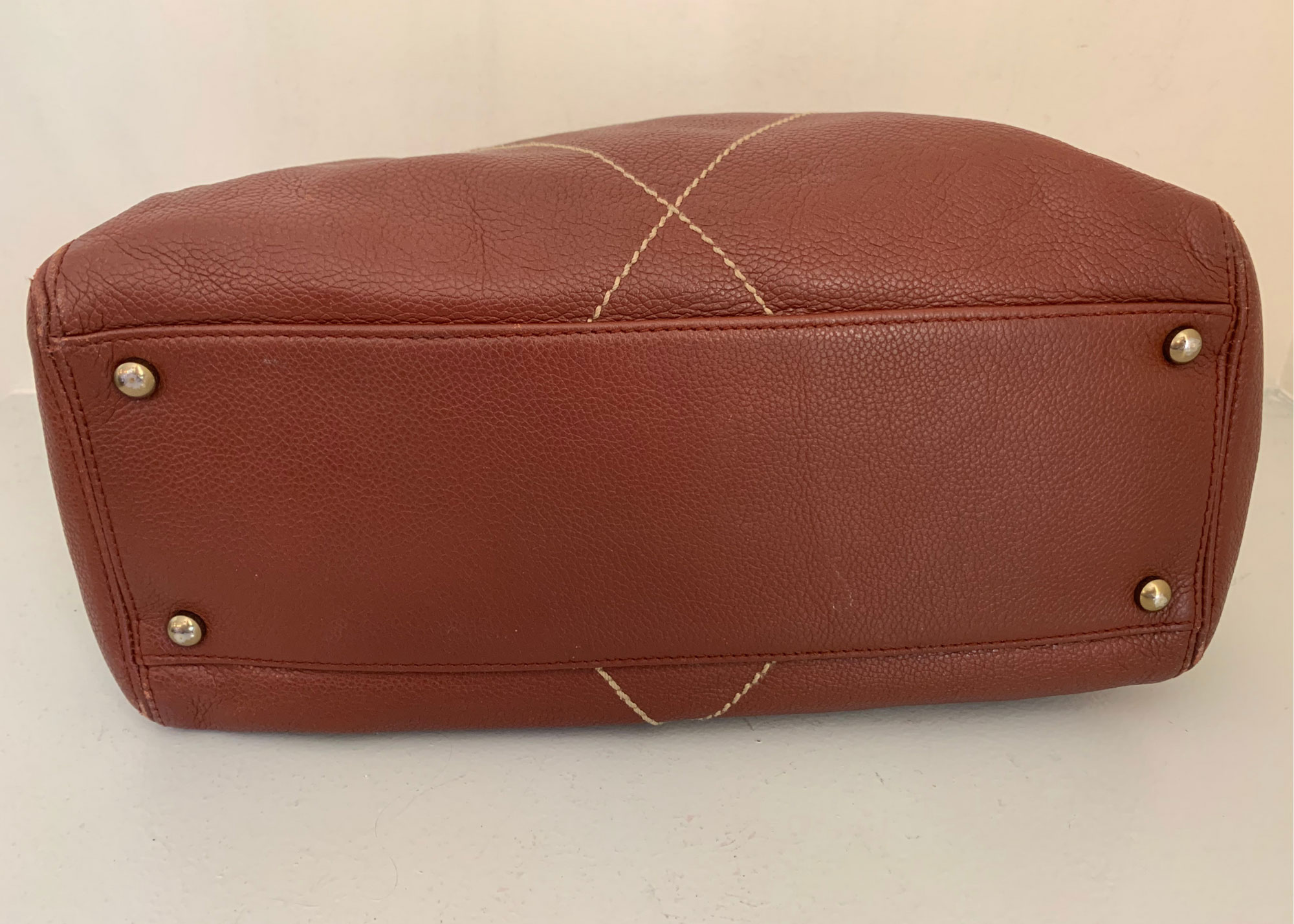 Chanel Leather Hobo Handbag